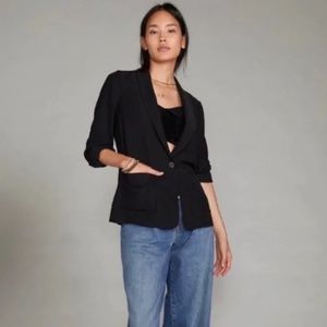 CURRENT AIR BLACK BLAZER